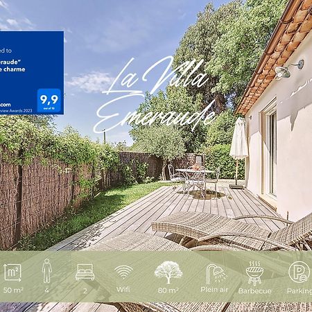 Villa "L'Emeraude - Maison D'Hotes - Jardin Et Parking Prives - Valbonne Eksteriør billede