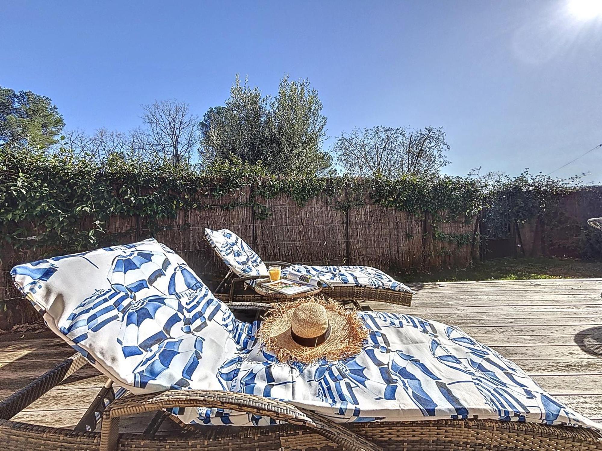 Villa "L'Emeraude - Maison D'Hotes - Jardin Et Parking Prives - Valbonne Eksteriør billede